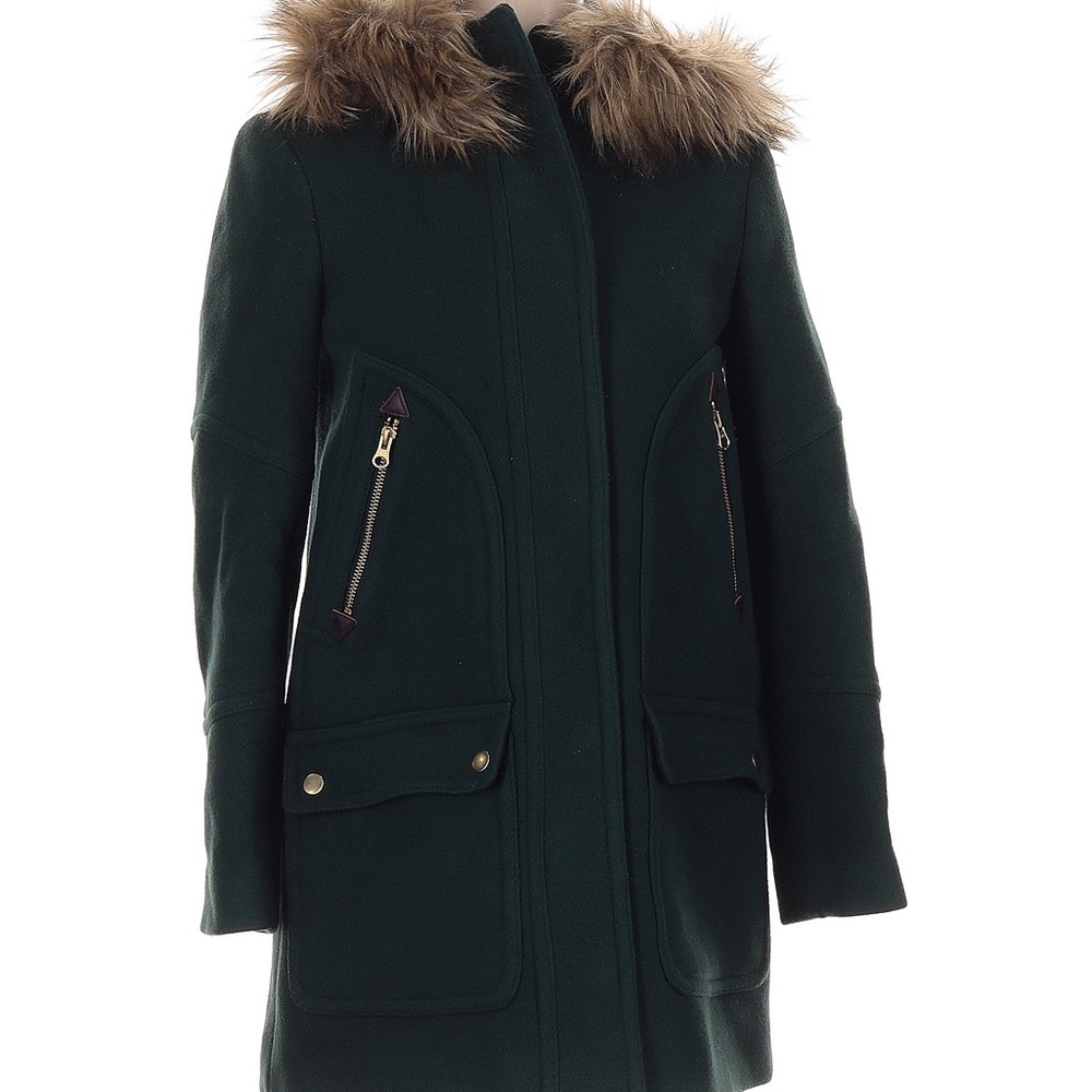 J. Crew chateau parka in Italian stadium-cloth